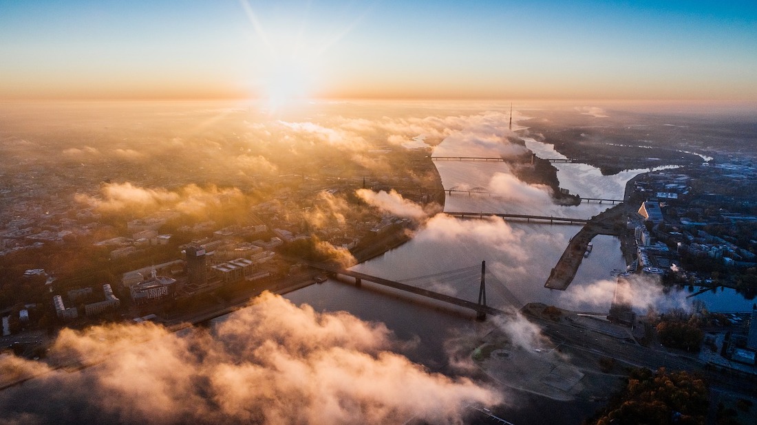 Poza orașului Riga