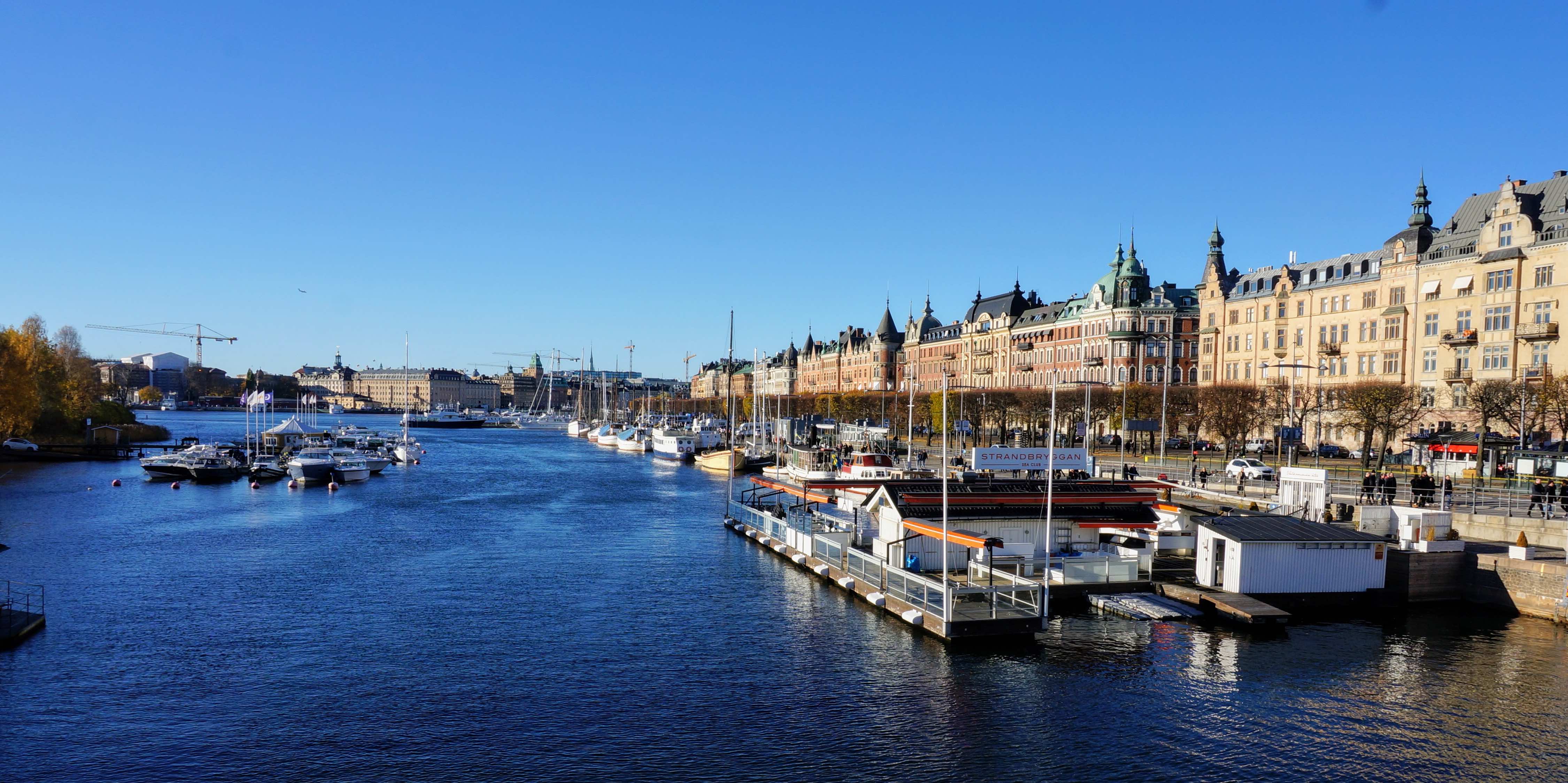 Poza orașului Stockholm